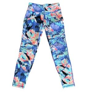 Sweaty Betty Colorful Abstract Print Leggings
